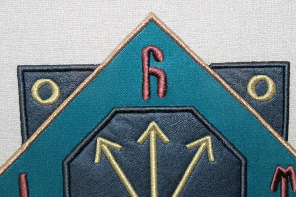 Oğuz Kaan Mührü Nakışlı Tablo